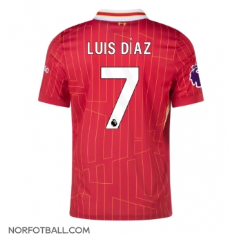 Billige Fotballdrakt Liverpool Luis Diaz #7 Replika Hjemmedrakt 2024-25 Kortermet